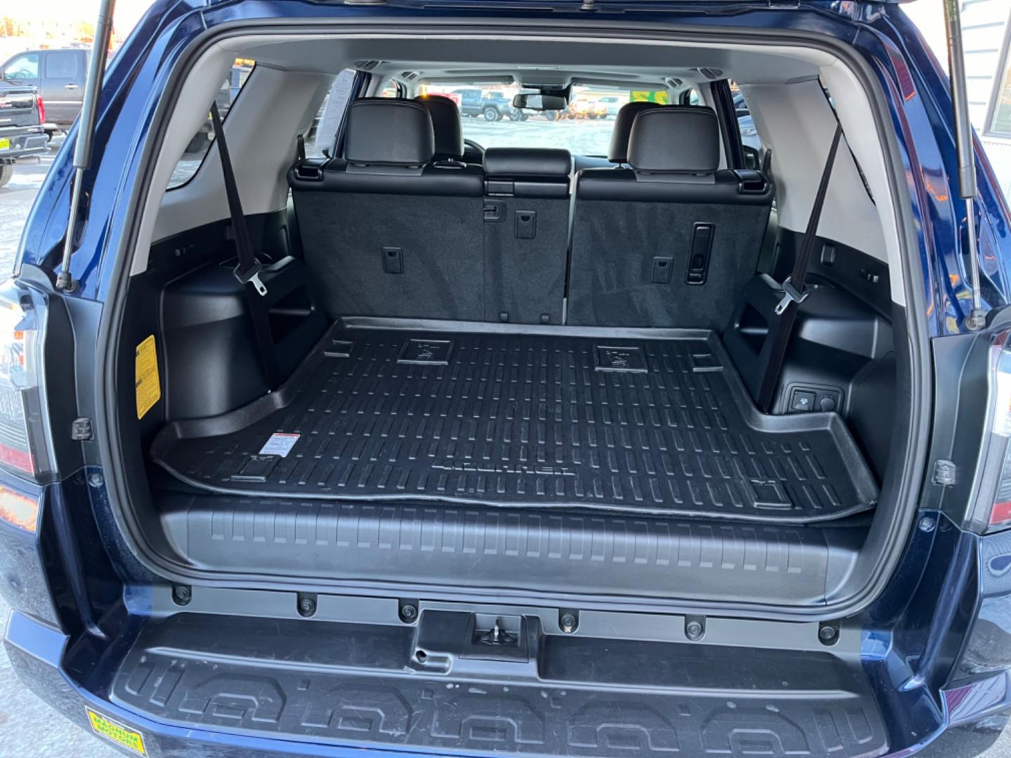 2023 Blue /black leather Toyota 4Runner SR5 Premium 4WD (JTENU5JR5P6) with an 4.0L V6 DOHC 24V engine, 5A transmission, located at 1960 Industrial Drive, Wasilla, 99654, (907) 274-2277, 61.573475, -149.400146 - Photo#14